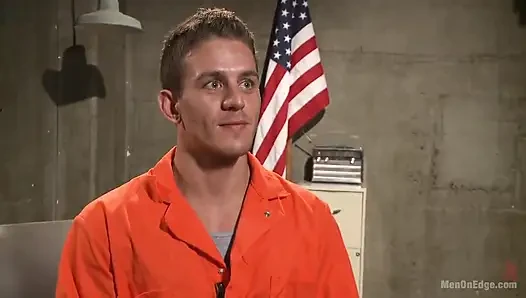 Edging Hot, Uncut Cock in Prison