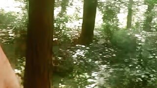 Un segaiolo arrapato si masturba nei boschi - 10 anni di differenza