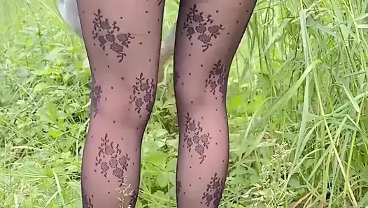 Sexy Girl in the Forest