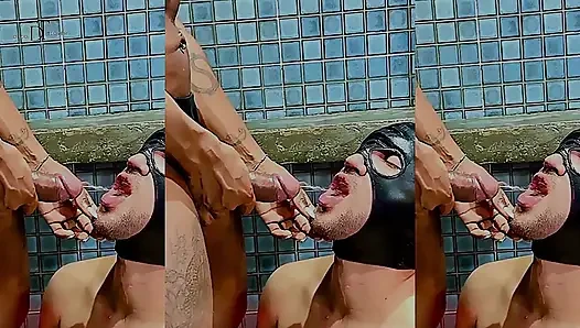 Deco Tlover Swallowing Thick Spit and Warm Piss in Mouth Like a Obedient Piss Toilet Slut - Exclusive Scene