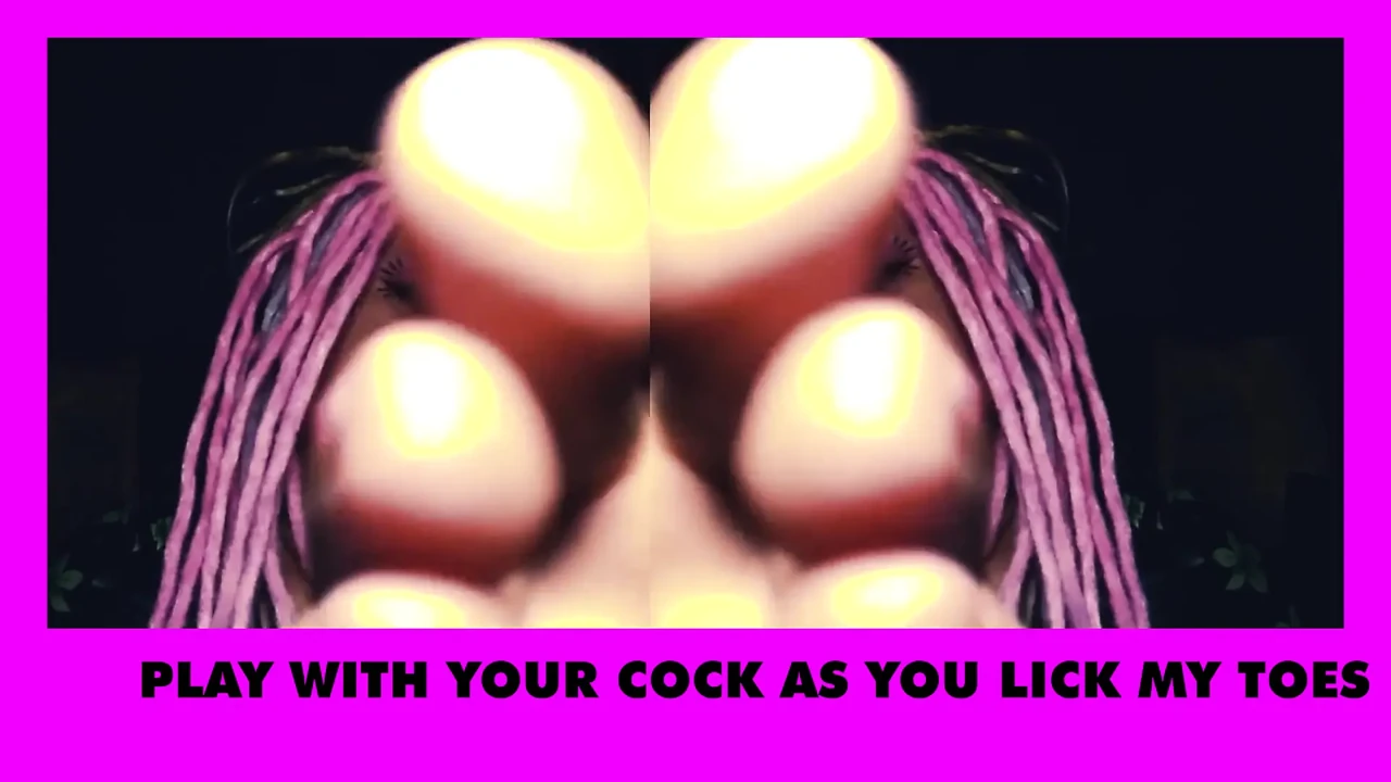 Foot Fetish JOI with Sensual CEI for Gooner Boys with Goddess