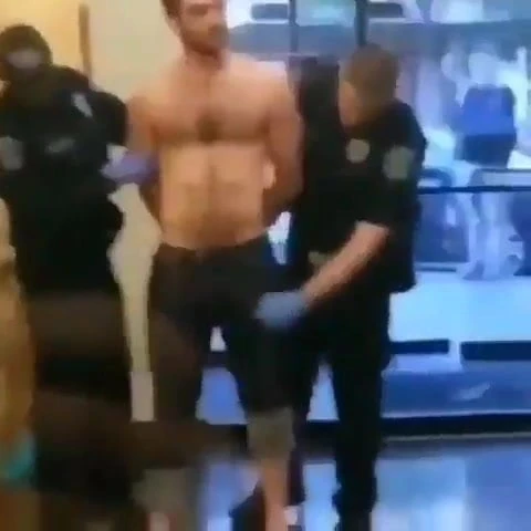 Wat een verdomd moment politie grote lul