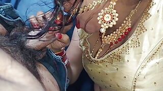 Güzel evli yenge gece seks ve oral seks Hintçe video