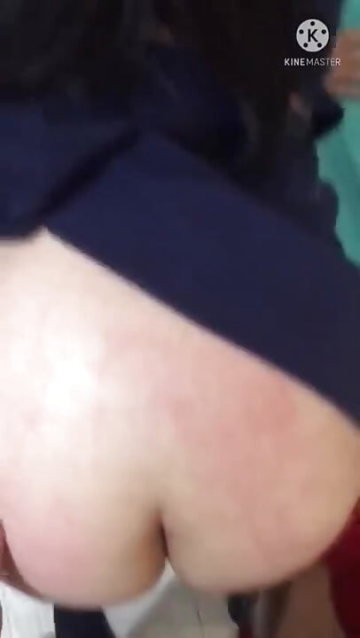 Papi más duro! Grita a mi ex novia mientras se la follan en falda corta