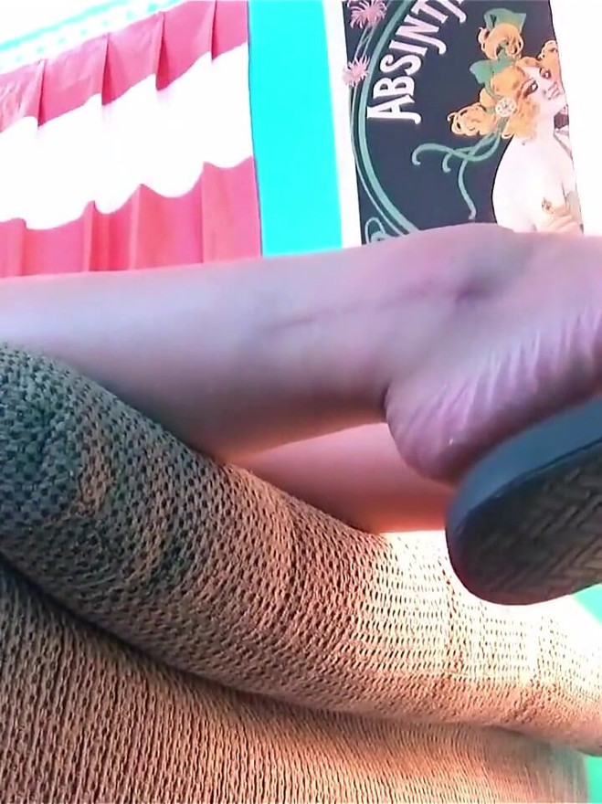 Tacky Flip Flop Tease