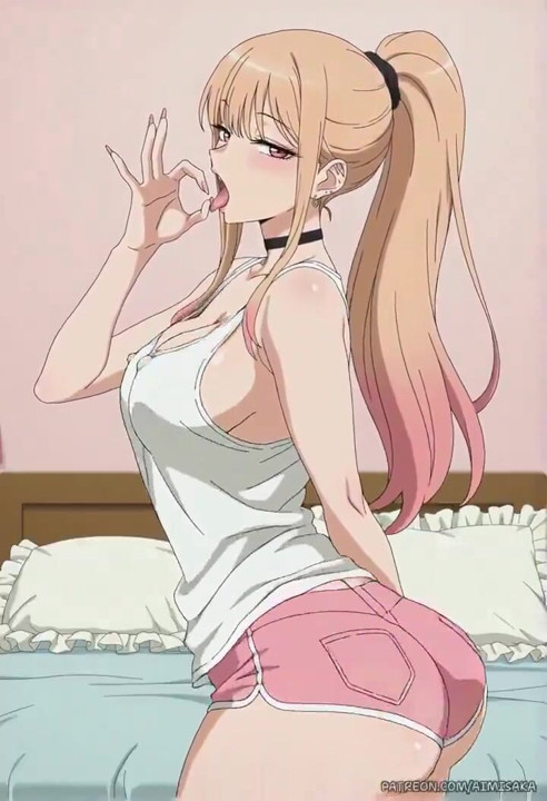 ANIME WITH A HOT GIRL SHAKING HER JUICY ASS