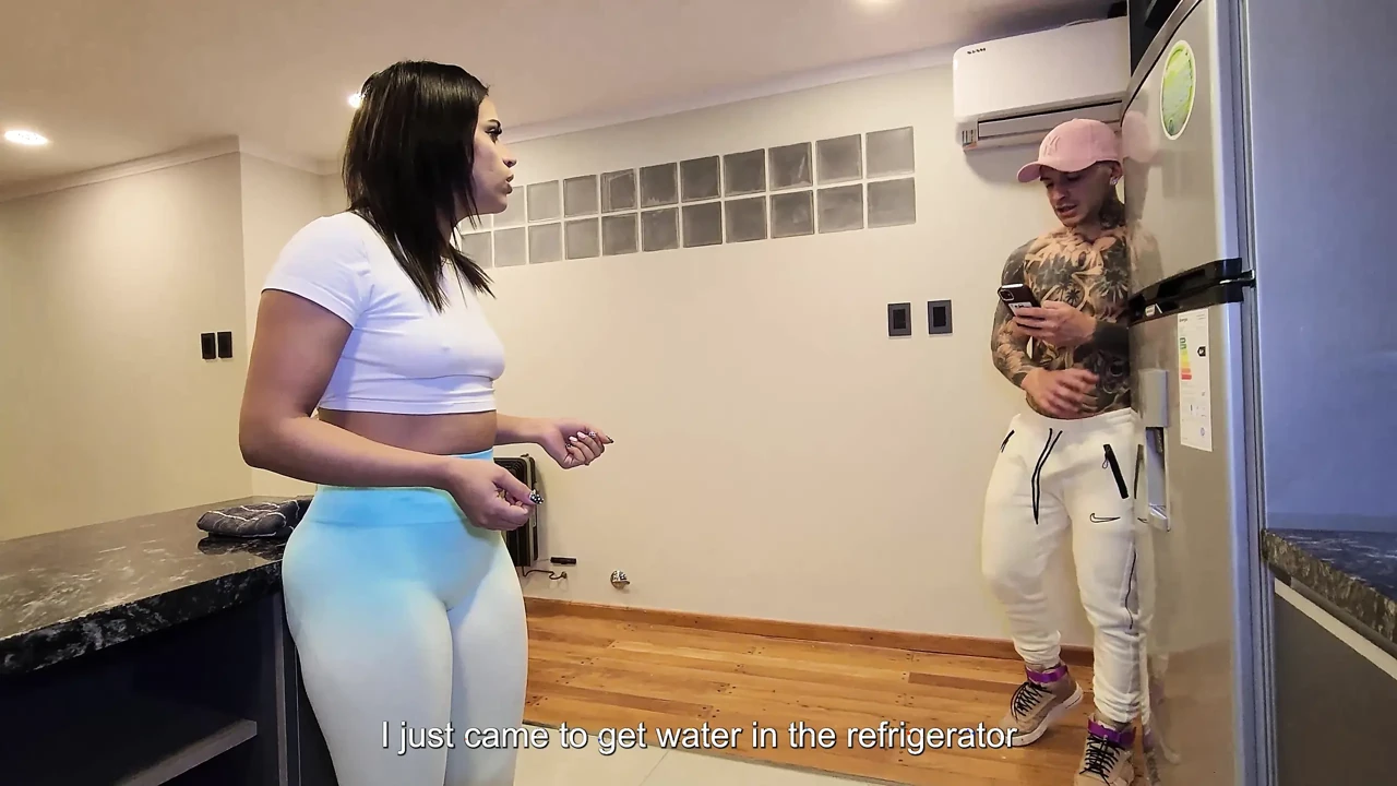 MY STEPSISTER HEATS UP FAST, you give her a DICK and you EAT it