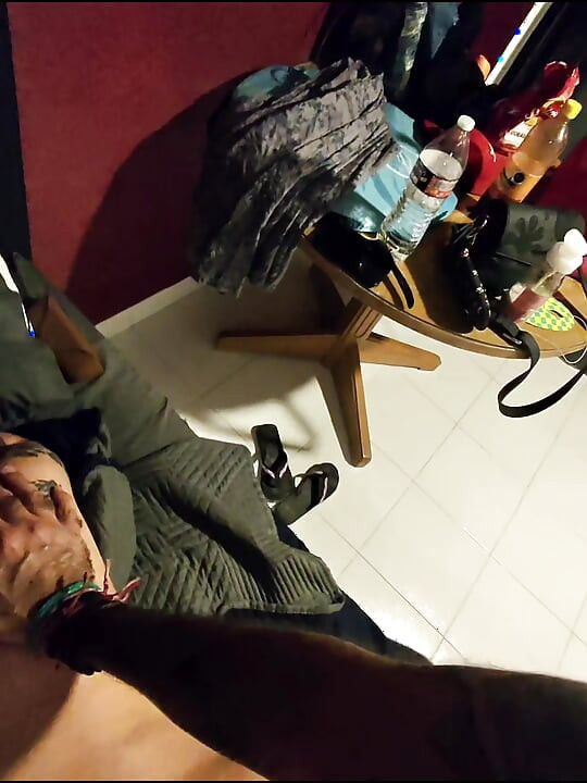 A massage ended in intense sex