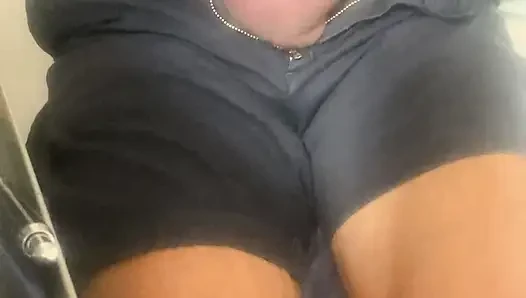 Masturbating right after work
