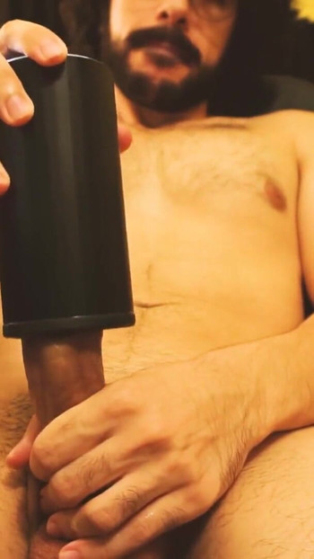 Emotional moment from "Cumming Inside My Pocket Pussy (Hands-Free) (Mostly) (Bred to the Brim) (Lelo F1s Creampie) (Look"