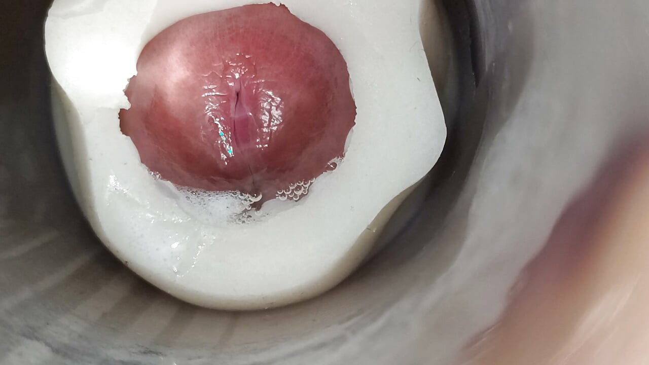 Internal view: vulva twitching and ejaculating 5