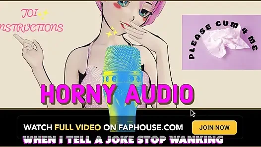 Remaja segar JOI ketika aku mengatakan lelucon Anda berhenti mengocok