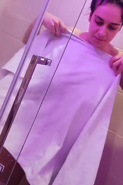 Taking a Hot Shower with Soap, Lots of Soap and Boob Massage
