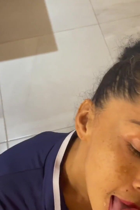 The policewoman wants your hard cock in her mouth