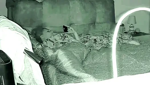 Wife Caught Chatting While Masturbating