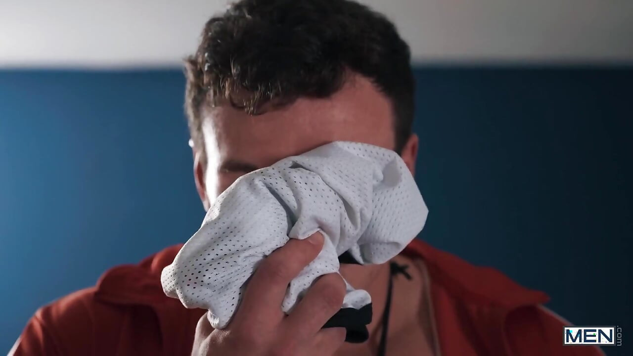 Men - Twink Athlete Jake Preston Is About to Blow off Training to Jack off