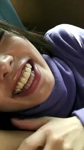 Emotional moment from "Small Japanese Schoolgirl 18 talk to First Blowjob in Car by old Man"