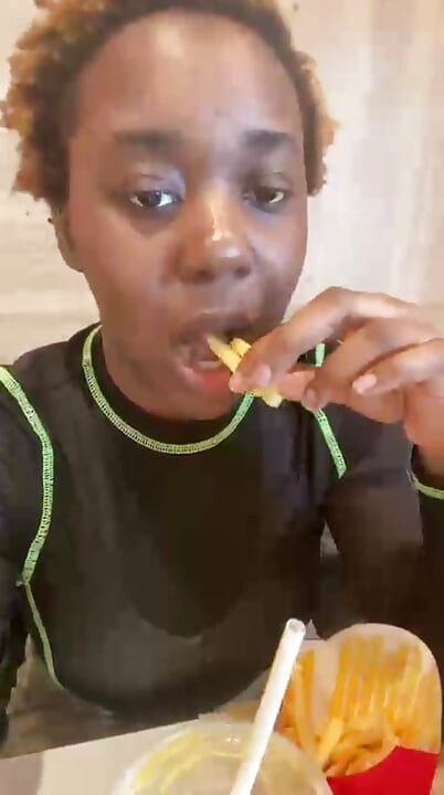 Public McDonald's Mukbang