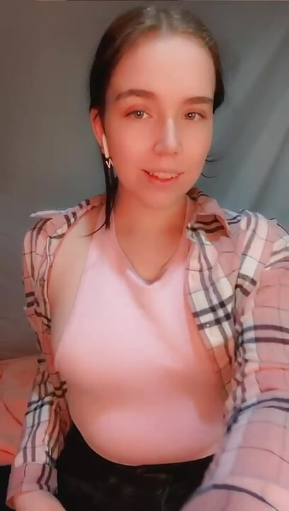 Cute solo girl gets naughty with her favorite toy