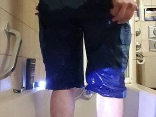 pee in shorts