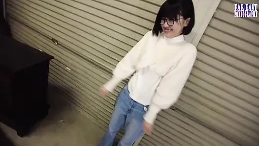 Süße brille necken an einem faulen Tag, warme Tropfen in endloser GulpEnseligkeit - teil.2