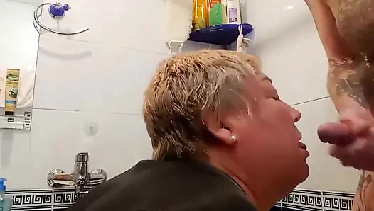 Slow motion 12 cumshot