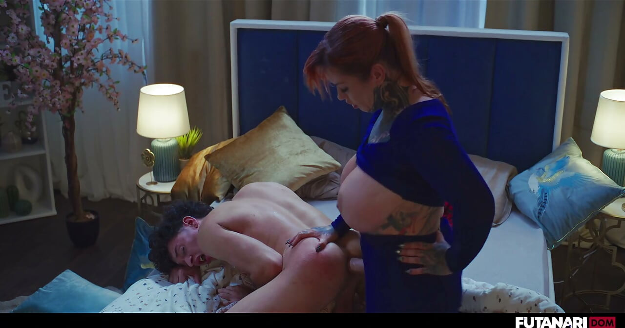 Tätowierte Big Tits Futa Anal - Sabien Demonia & Dimitry Simonit