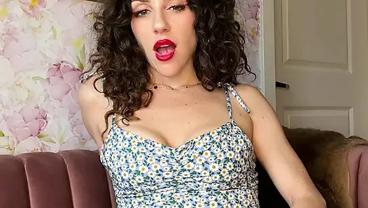 Red Lips JOI Gfe