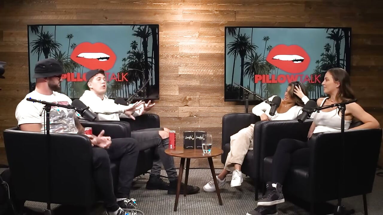 Cherie Deville Hooks up with Sara Rose in Podcast Studio