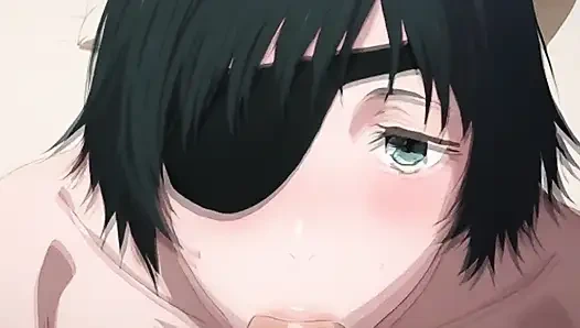 Versi sederhana Chainsaw Man Himeno hen (AI)