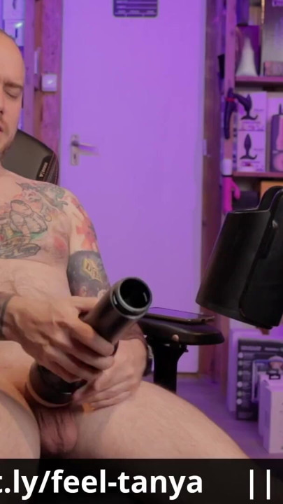 Powerful moment from "Testing the new Tanya Tate stroker with my immersive interactive VR virtual sex contraption"