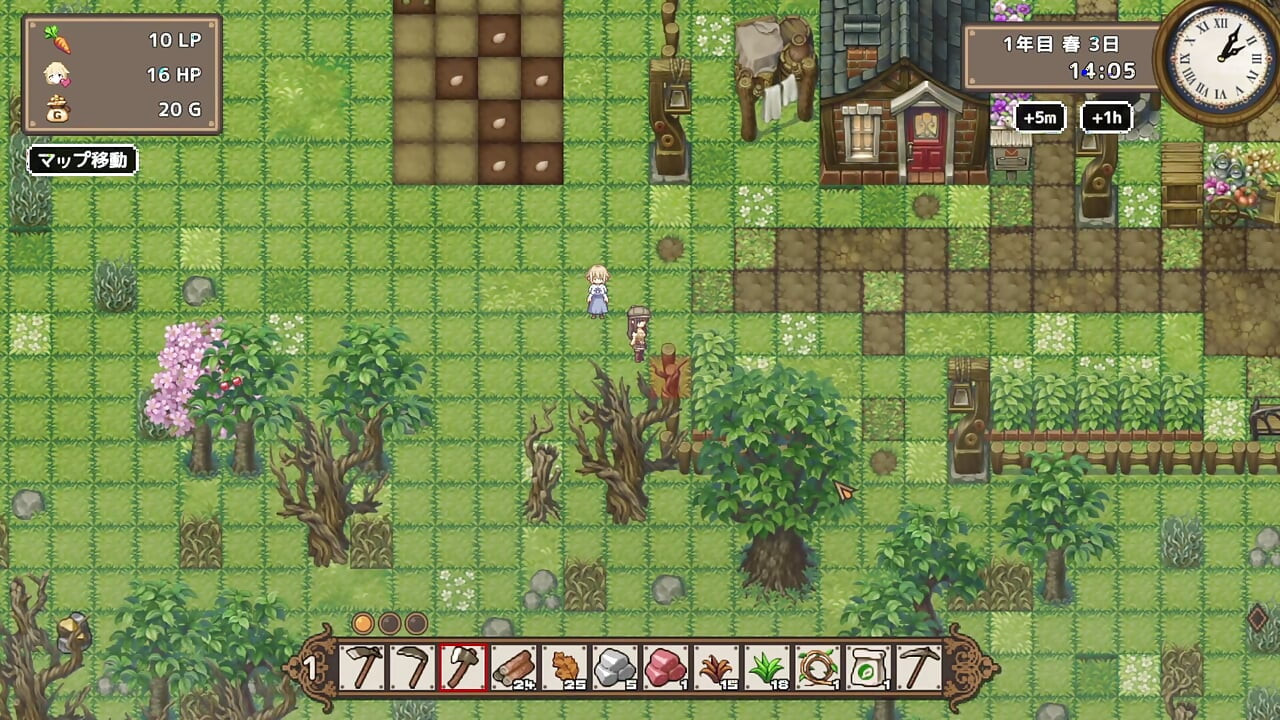 #1 [Yuri Musume Gurashi] Futanari Musume Girl Ranch Liv med en flicka! Live video del1