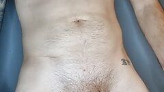 Verbal quick solo jerk off  session with cum swallowing.