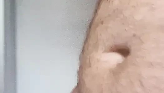 Boy nude in pubblic Bathroom