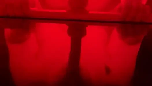 BBW MILF nimmt dildo schmutzig pOV tief in den hals