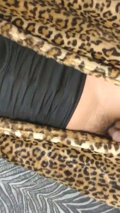 Sexy leopard coat on sexy girl with high heels boots | Clip 1
