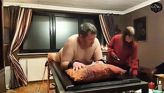 DomLady Mia - Punishment of terror for the Slave - Training: Ass Fucked by the Fucking Machine - Part 1
