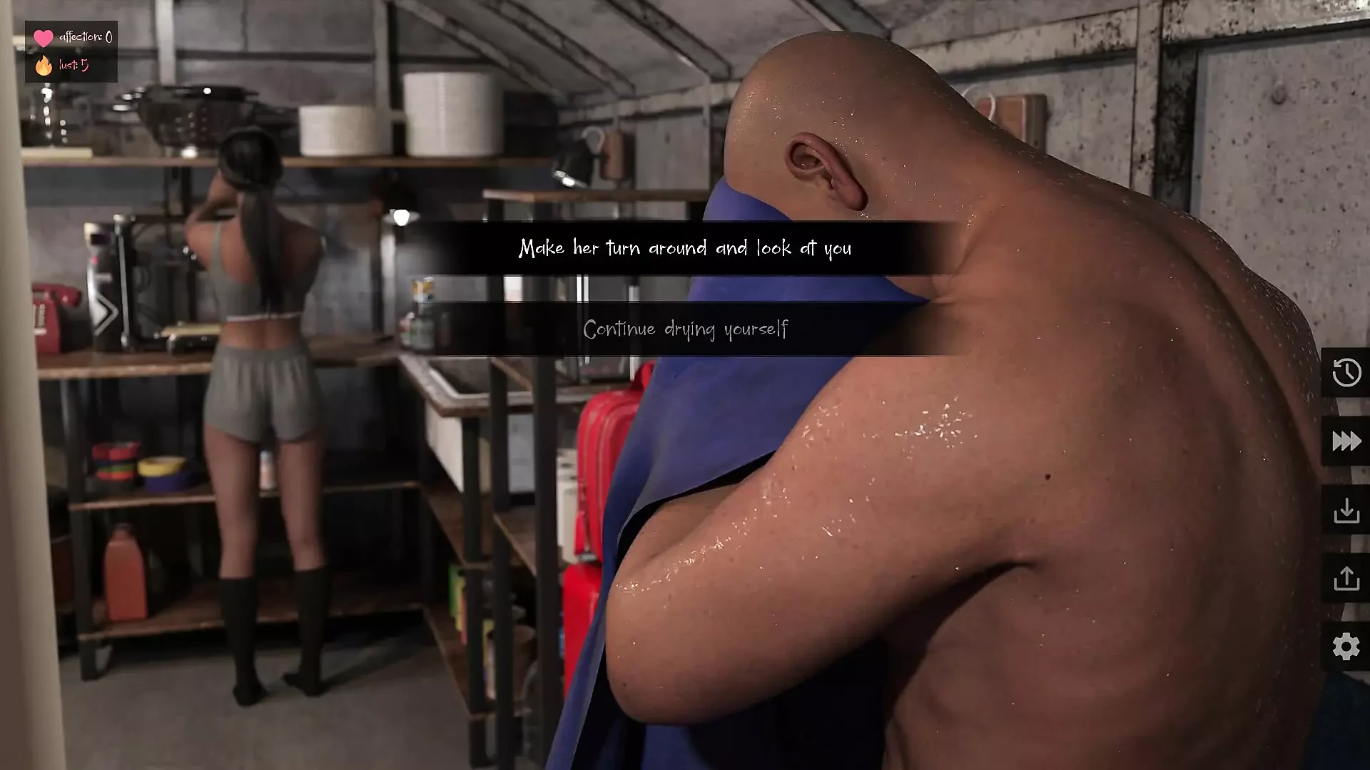In the Sound of Silence - V0.1 - Cho Made Eiko Look at His Cock