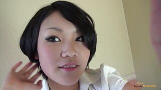 By bathing together the Asian gal gets in the mood for a thick overflowing creampie