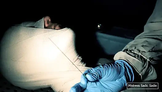 Medical Play Fun, Mummification, Needle CBT and Electro