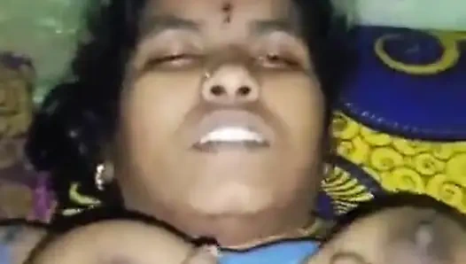 Indian husband and wife face videos