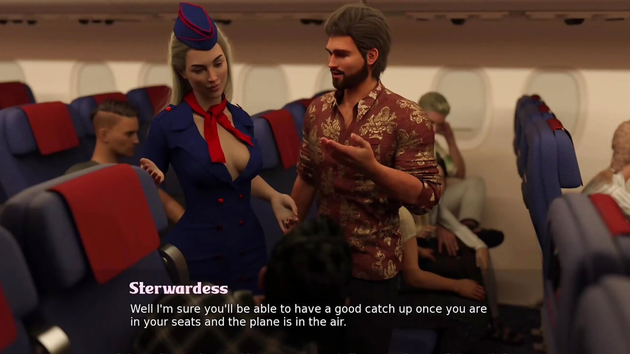 Stepmom Flirt with Cafe Guy While Stepdad with Flight Attended - Naughty Neighbors - E02