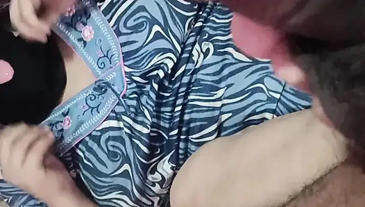 Aaj Bhabi nighty mai chodane Aayi