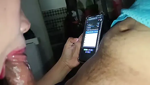 Big Tits MILF Wife Blow Job.