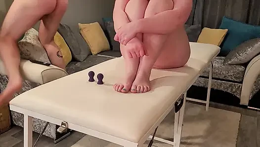 Massagerooms. Hot Chick Ends up Having Her Pussy Fucked by the Masseur