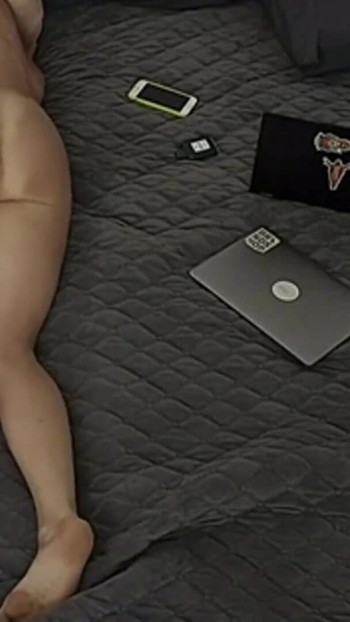Spectacular moment from "Very hot sex. Wife cheating her husband. In bedroom lover fucked MILF wife in pussy and she had"