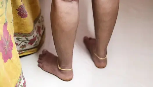 Tamil village girl shows her boobs in front of her friend