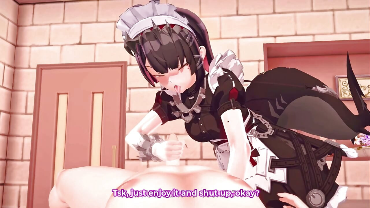 Zenless zone zero - ellen si pembantu nakal - animasi hentai 3d