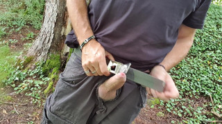 Branle solo dans les bois  très bon...