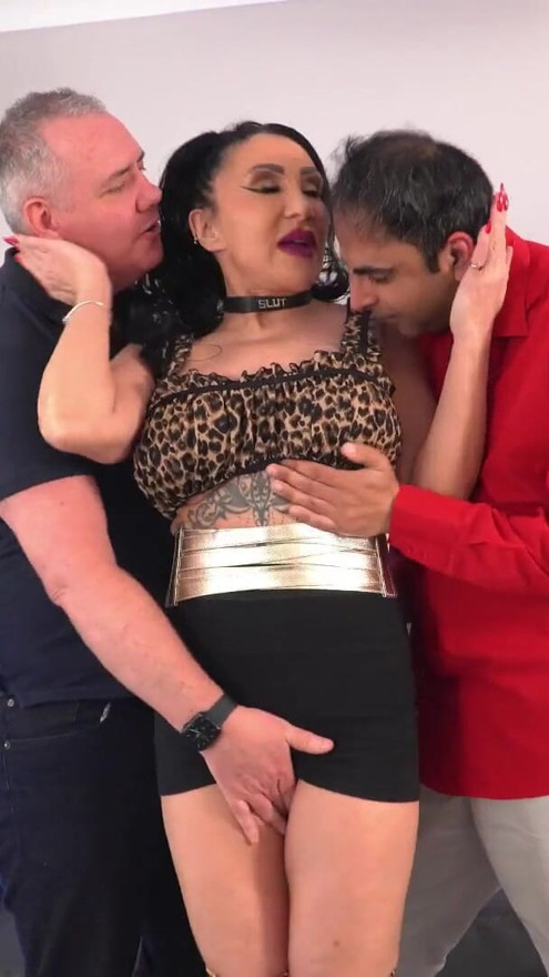 Friends Threesome & DP local British Milf Slut | Clip 1